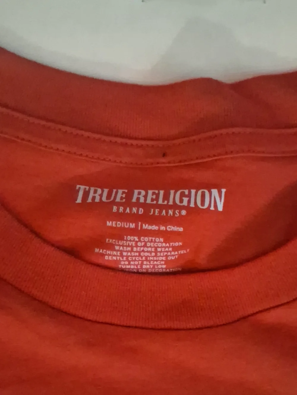 True EMB World Tour T-Shirt Color-Red Size-M NWT
